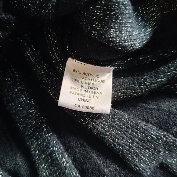 M🍁Vintage Knit Black Cardigan & Top/Blouse - Picture 5 of 8